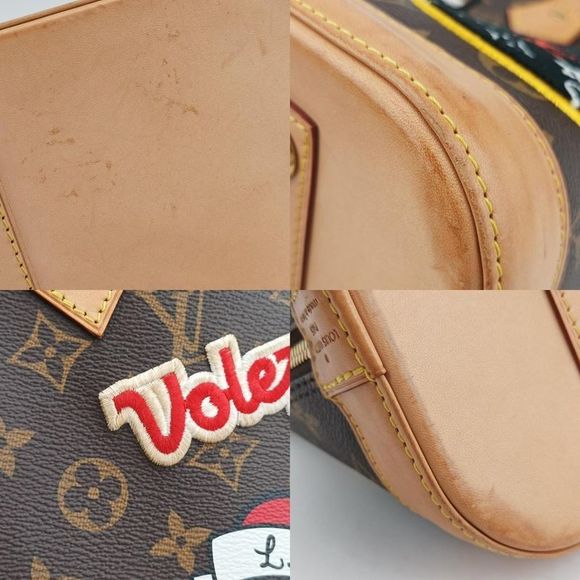 Louis Vuitton Alma PM Monogram brown  Multicolor  Canvas Bag - Picture 9 of 10